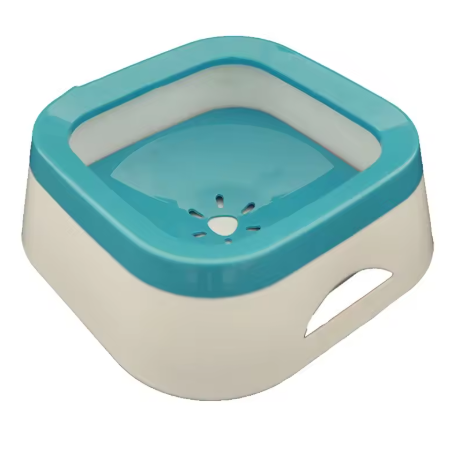 Anti-splash Water Bowl For Dogs 1L Large Capacity Drinker Drinking Bowls Dog Waterer For Puppy Cat Pet Accessories
